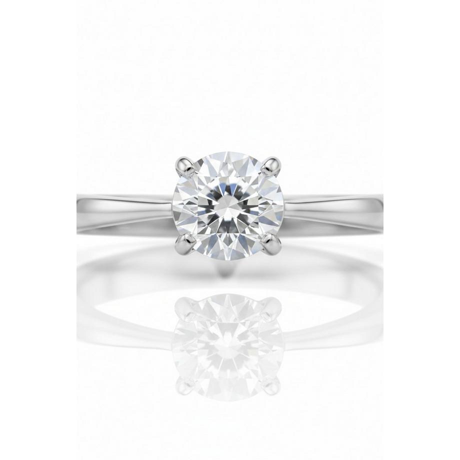 Maxte  Bague avec Zircon Cubique Blanc de 