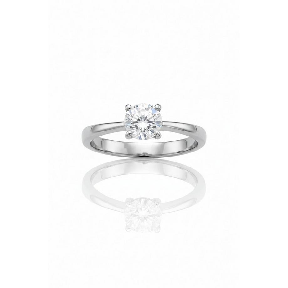 Maxte  Bague avec Zircon Cubique Blanc de 