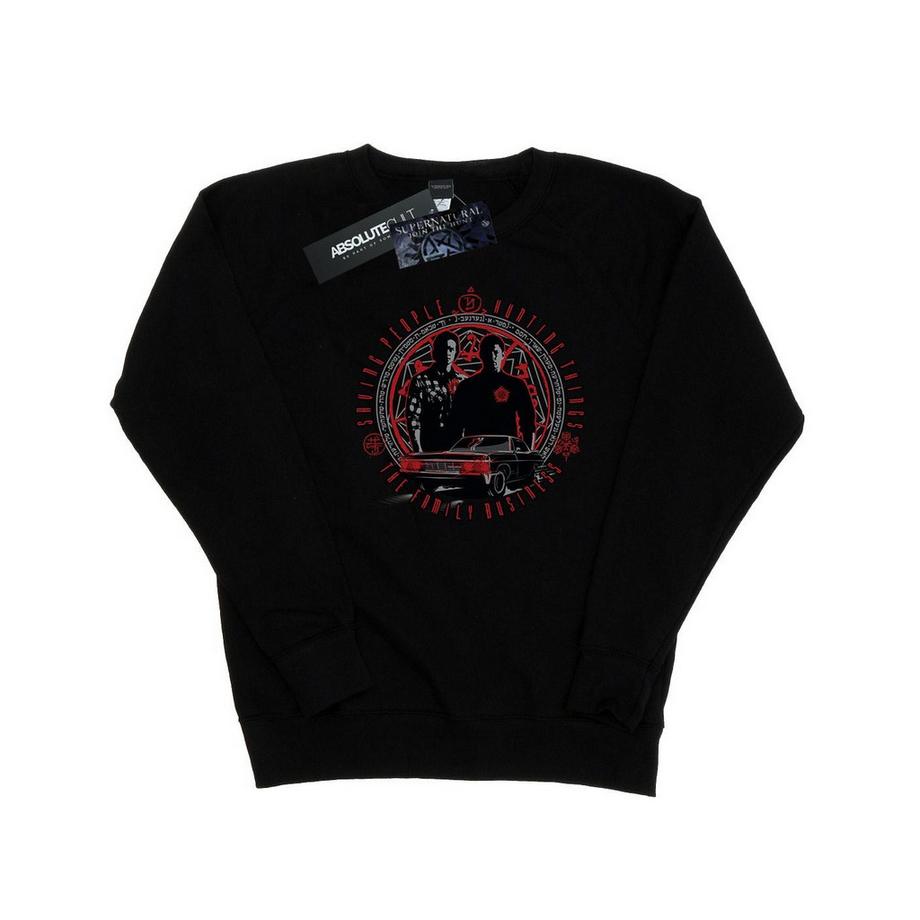 Supernatural Family Business Sweatshirt Imprimé  