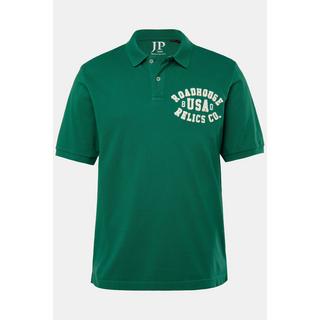 JP1880 Poloshirt Halbarm Badges Vintage-Look  