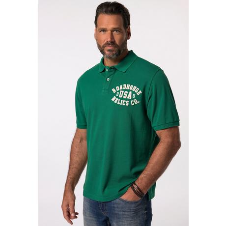 JP1880 Poloshirt Halbarm Badges Vintage-Look  