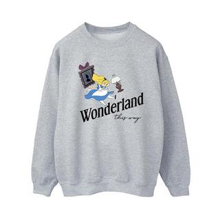 Disney  Sweat ALICE IN WONDERLAND THIS WAY 