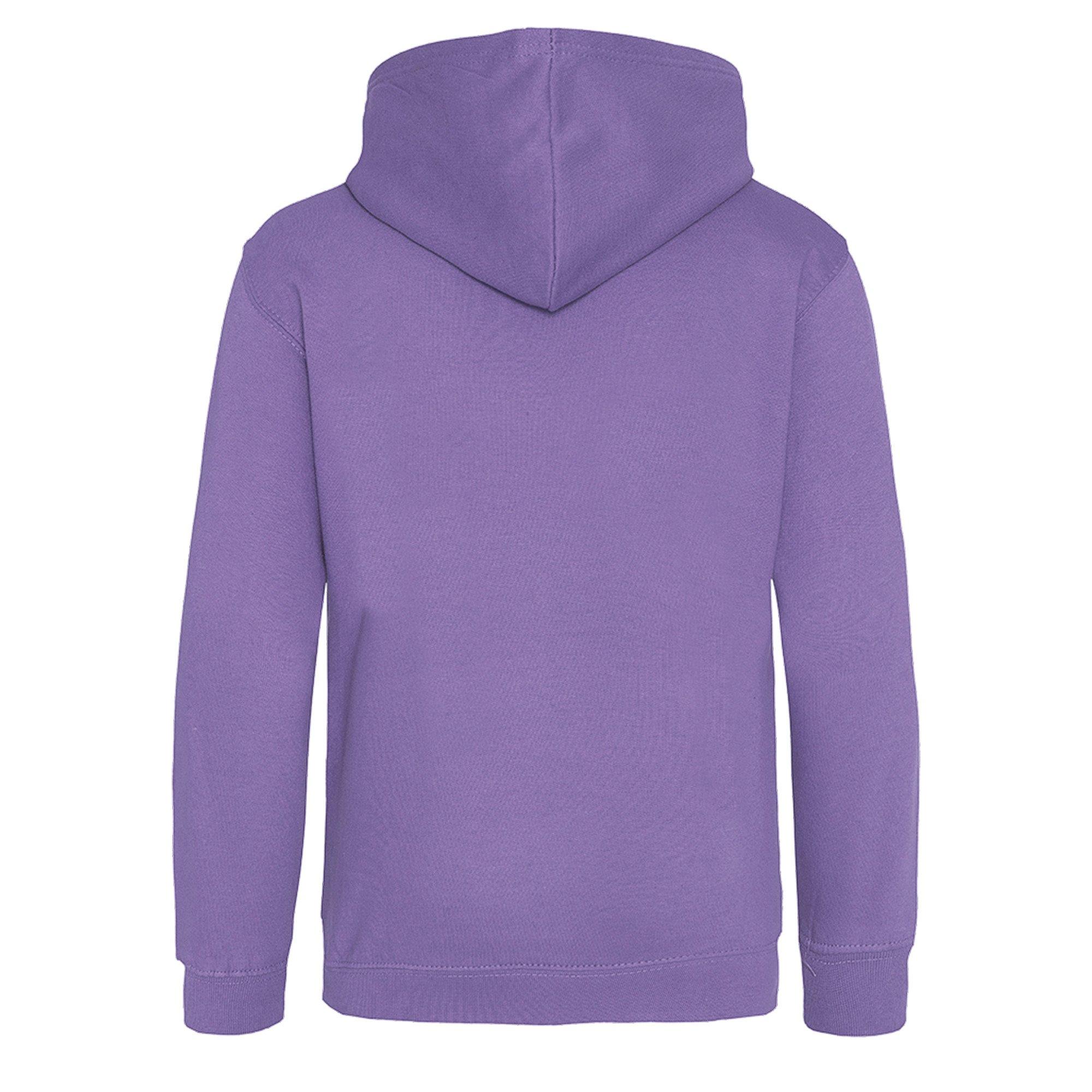 AWDis  Sweatshirt à capuche et fermeture zippée Enfant 