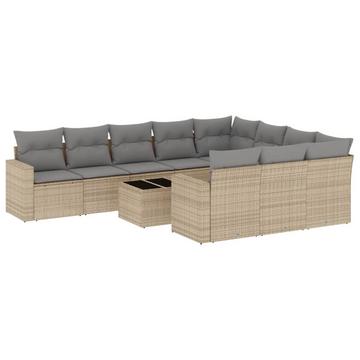 Garten sofagarnitur poly-rattan