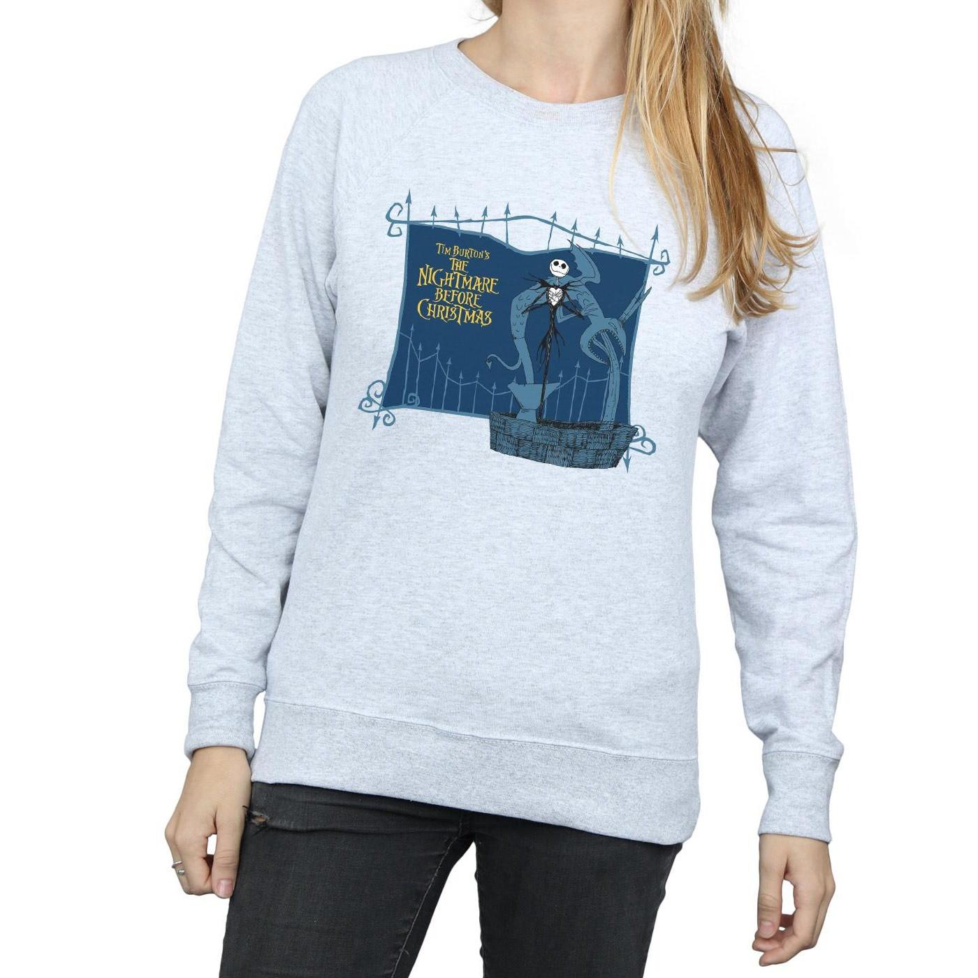 Disney Nightmare Before Christmas Jack And The Well Sweatshirt  