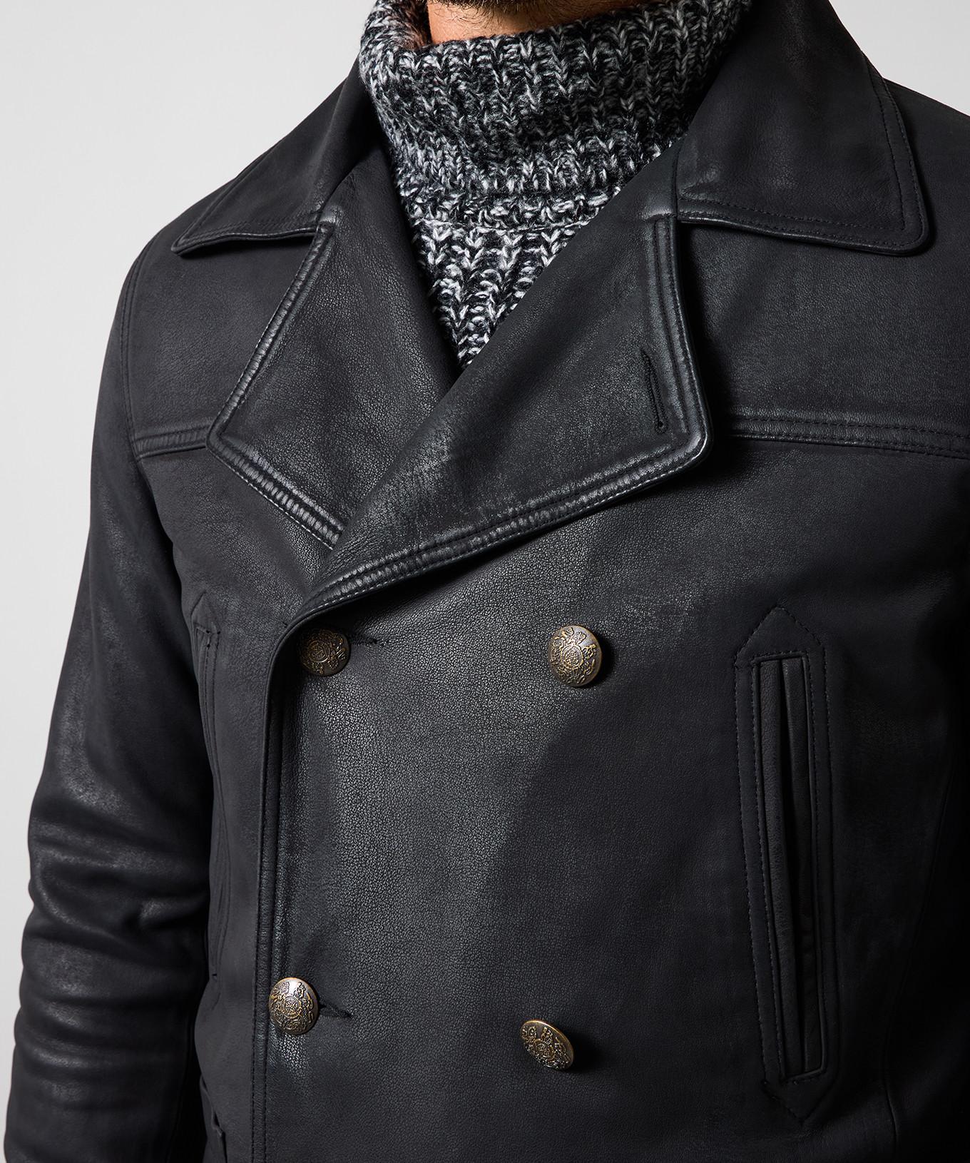 Joe Browns Doppelt geknöpfter Nubukmantel  