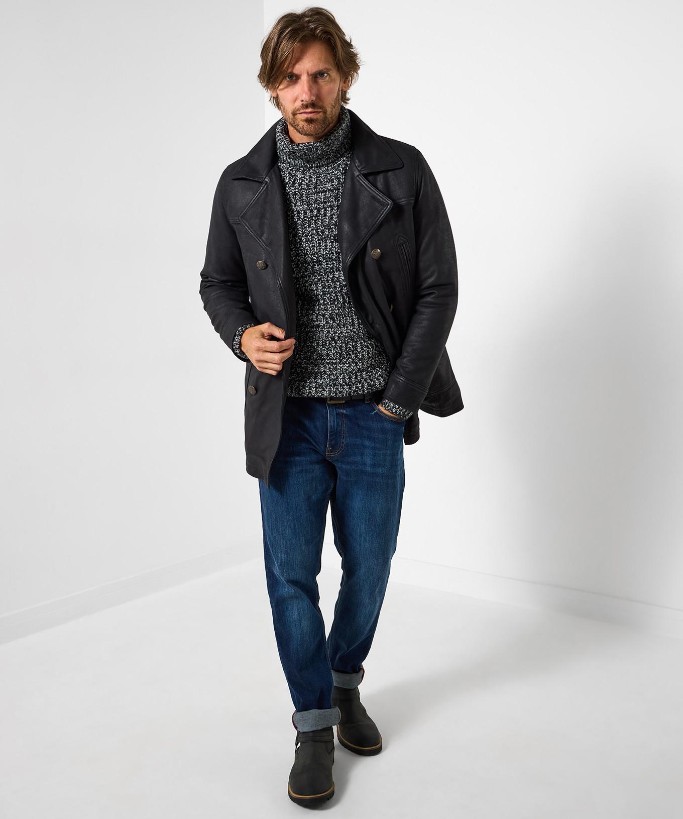 Joe Browns Doppelt geknöpfter Nubukmantel  