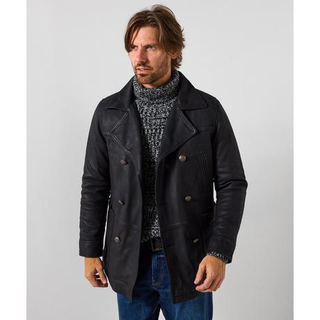 Joe Browns Doppelt geknöpfter Nubukmantel  