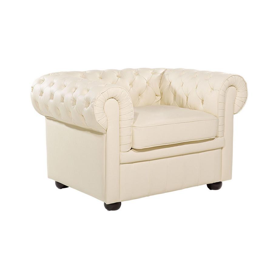Fauteuil en Cuir  CHESTERFIELD