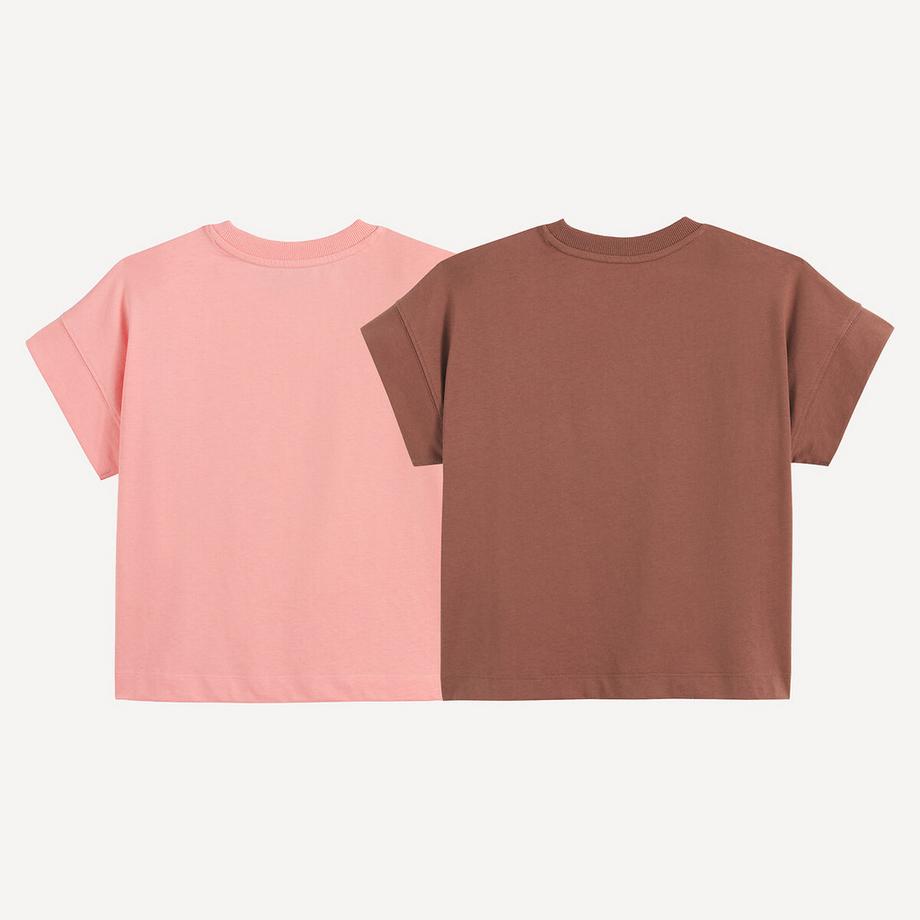 La Redoute Collections  Lot de 2 T-shirts col rond 