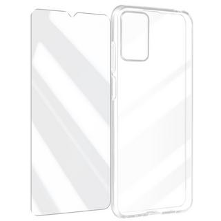 MYWAY  Coque + Verre Trempé Motorola E22 , E22i 