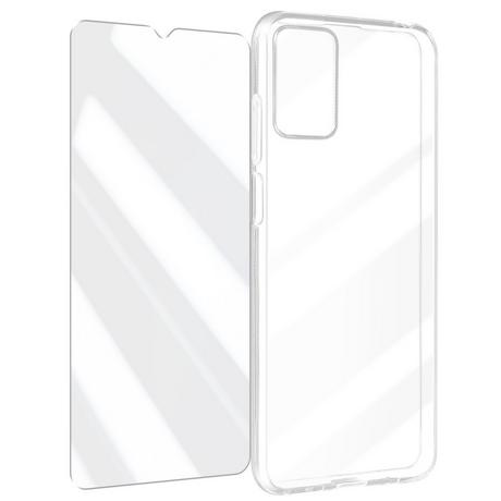 MYWAY  Coque + Verre Trempé Motorola E22 , E22i 