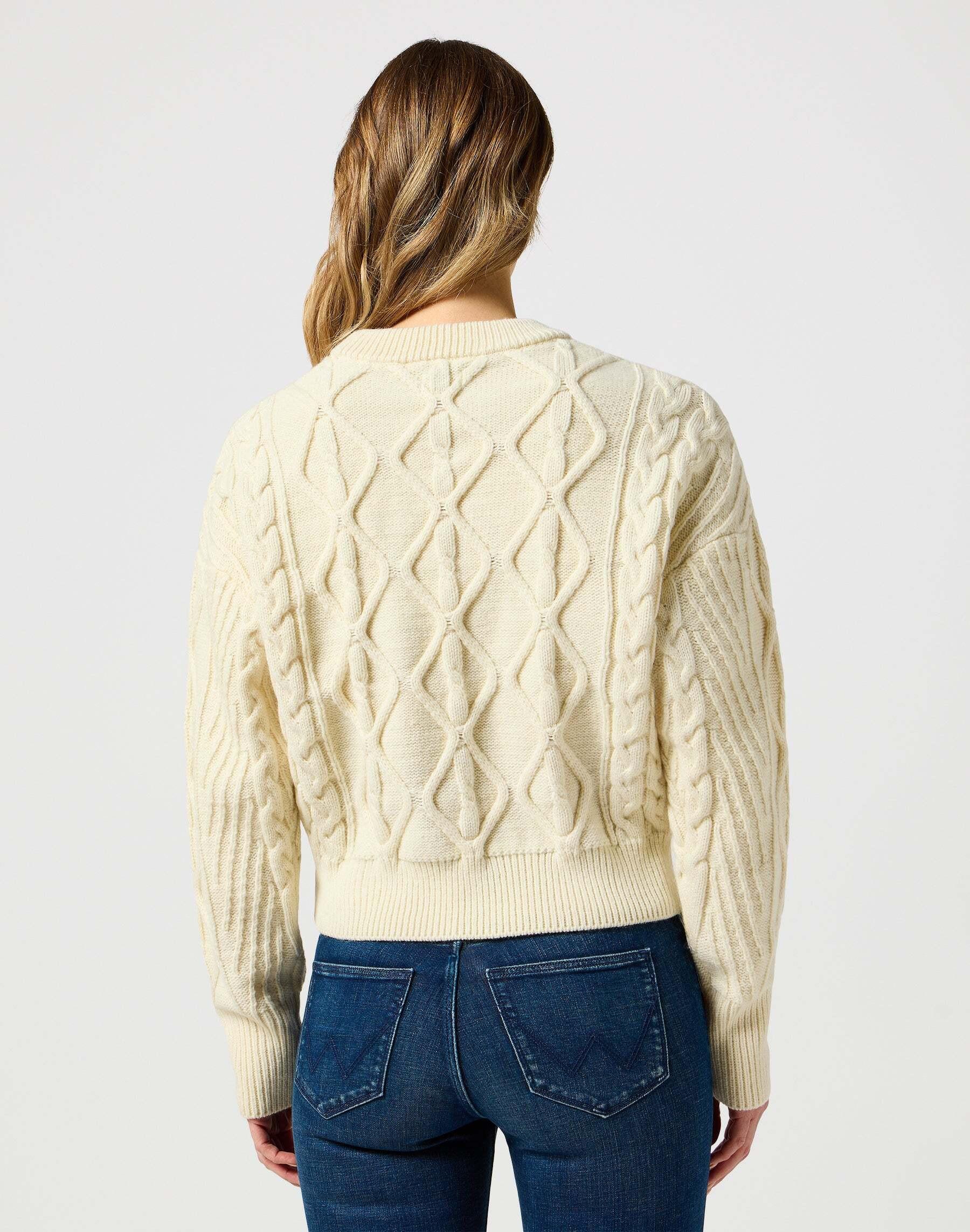 Wrangler  Pullover Cable Knit Sweater 