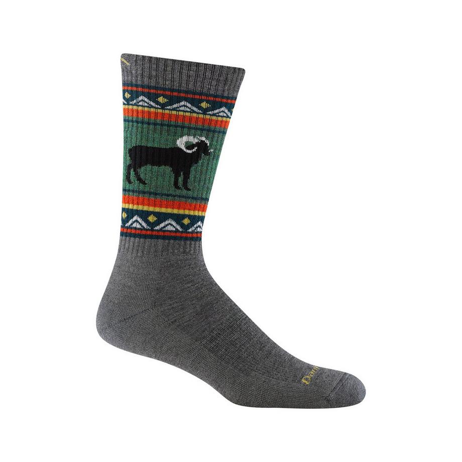 Darn Tough Chaussettes Homme Bottes Mi-Épaisses Randonnée Motif Mérinos
