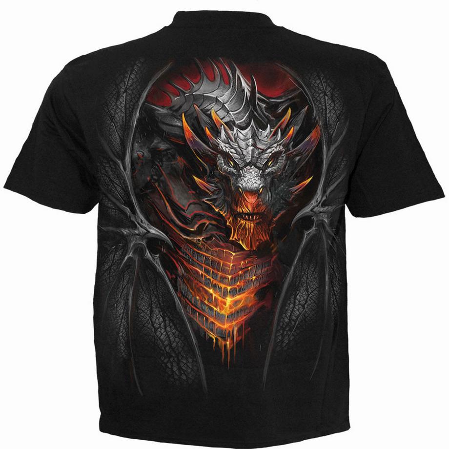 Spiral T-Shirt Draconis avec Imprimé au Dos  