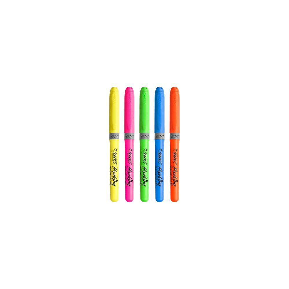 BiC BIC Highlighter Grip 5 Stück  