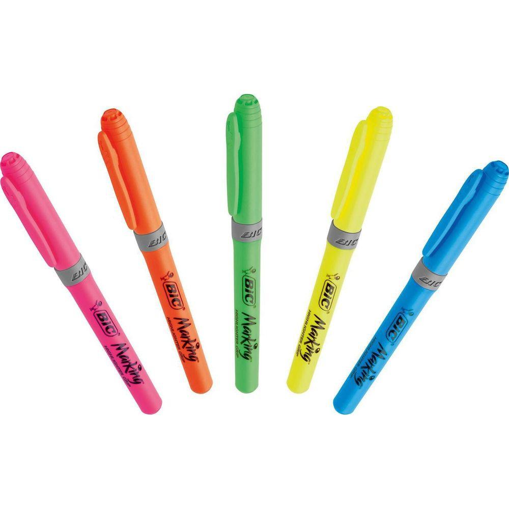 BiC BIC Highlighter Grip 5 Stück  