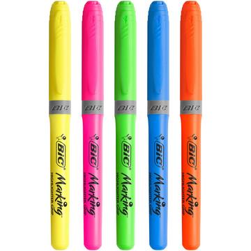 BIC Highlighter Grip evidenziatore 5 pz Multi