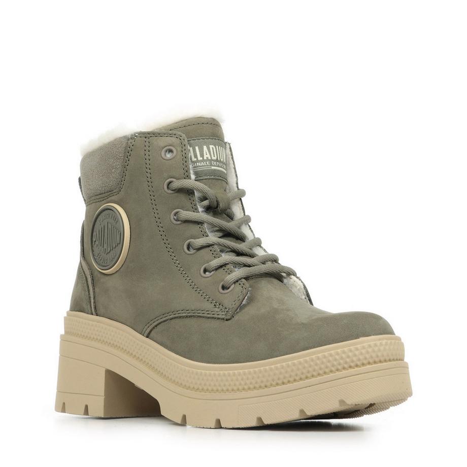 PALLADIUM Bottes Pallarise pour femme avec semelle compensée  