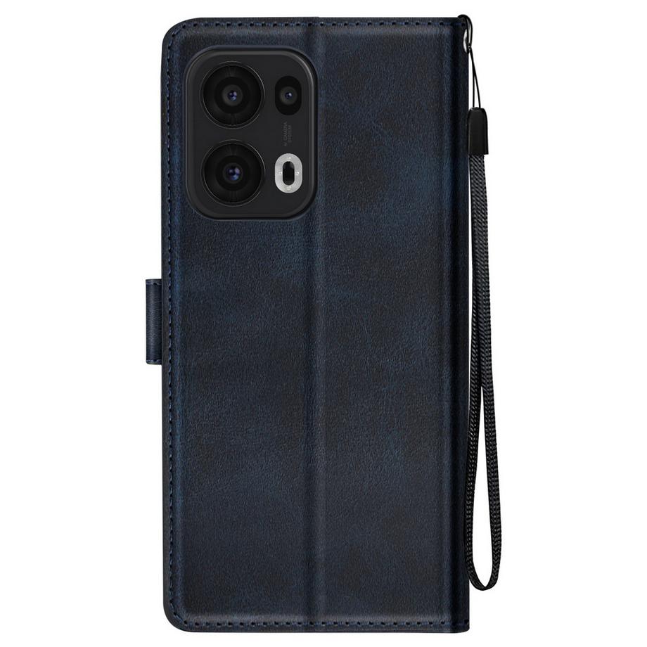 Custodia per Oppo Reno 13 Pro con cordino, tappo supporto portafoglio