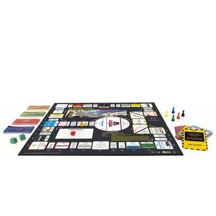 GEWERBE-SPIEL  Brettspiel SURSEE LU (Deutsch) 