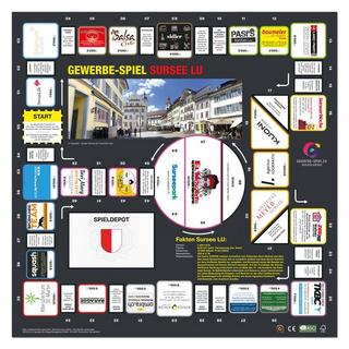 GEWERBE-SPIEL  Brettspiel SURSEE LU (Deutsch) 