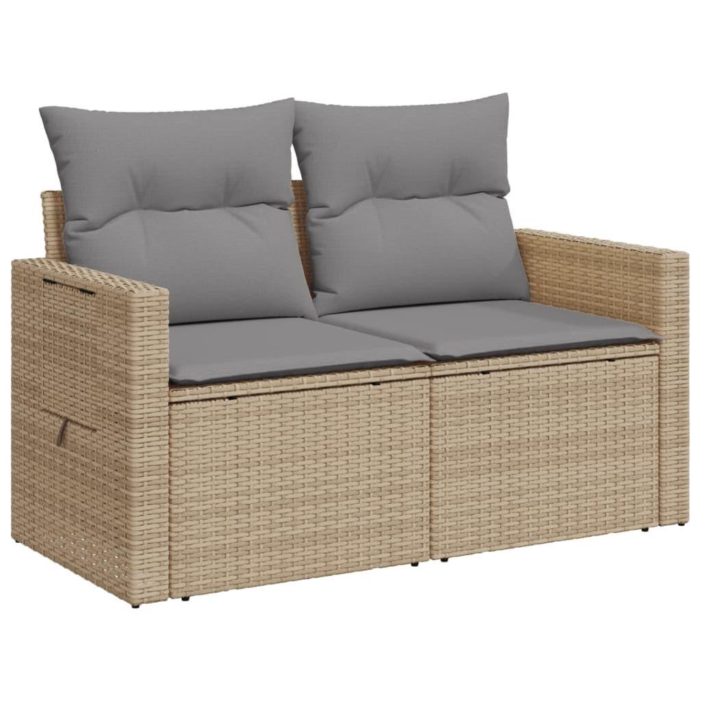 VidaXL Gartensofa poly-rattan  