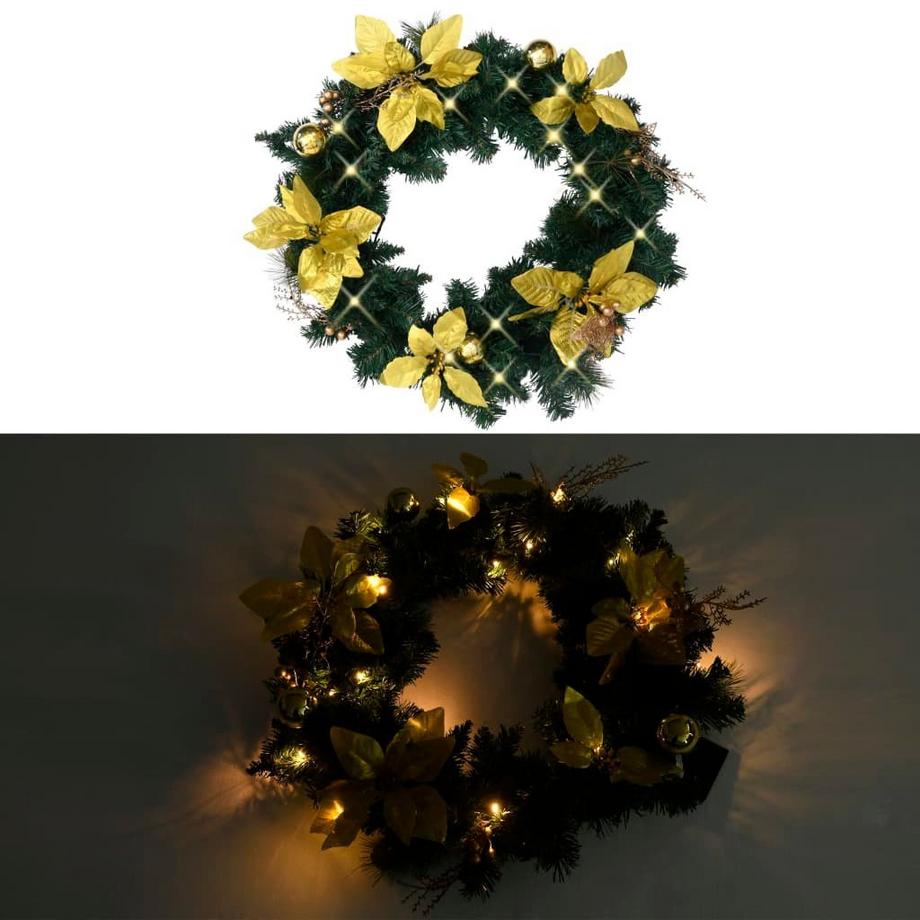 VidaXL Couronne de noël  