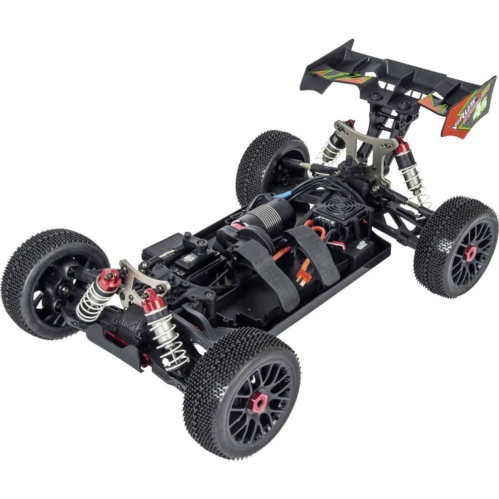 Carson  Virus 4.1 4S Brushless 1:8 Automodello Elettrica Buggy 4WD 100% RtR 2,4 GHz incl. Batteria, caricato 