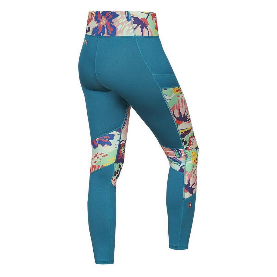 Ocun  damenleggings rhea blue 
