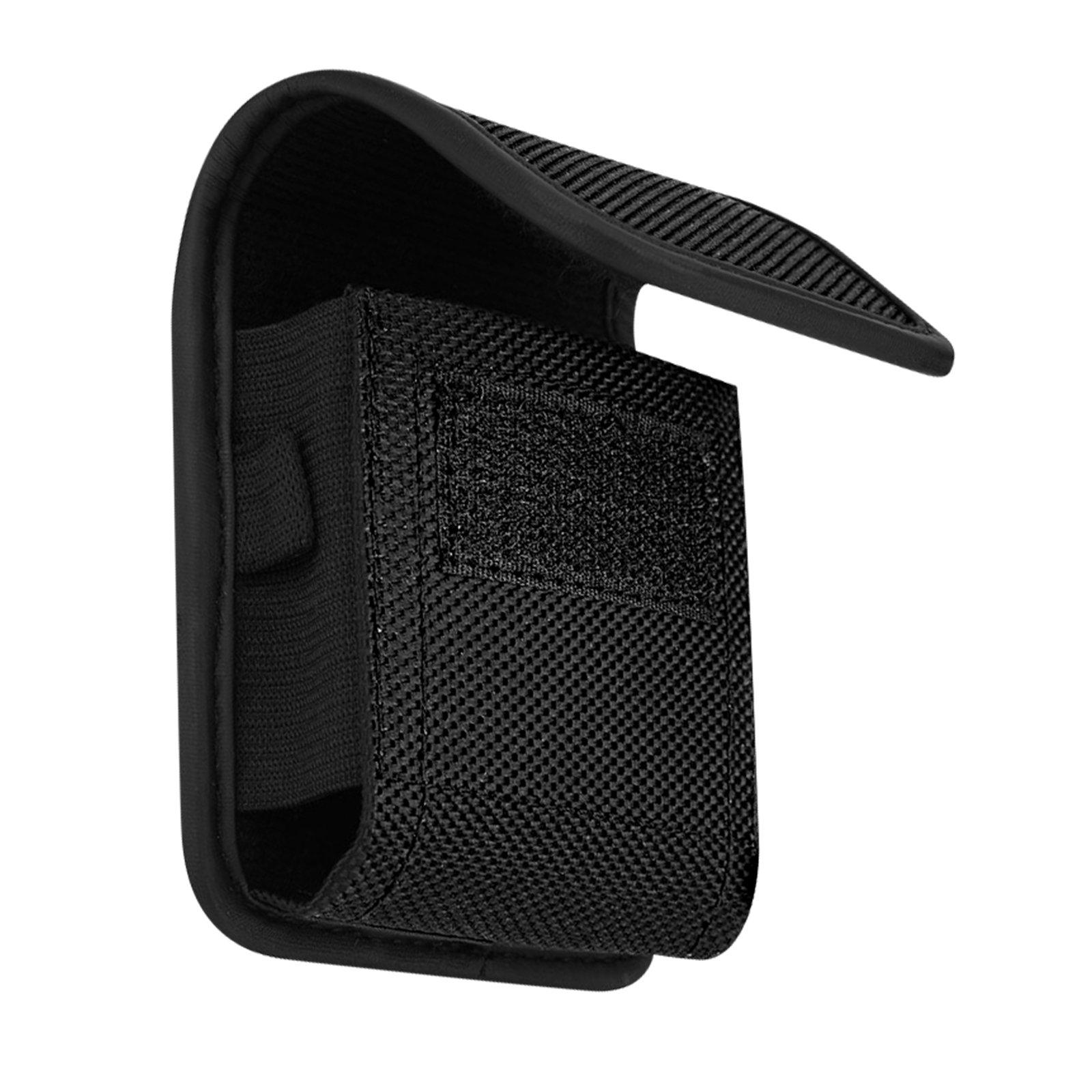 Avizar  Étui Ceinture Smartphone Flip Tissu Noir 