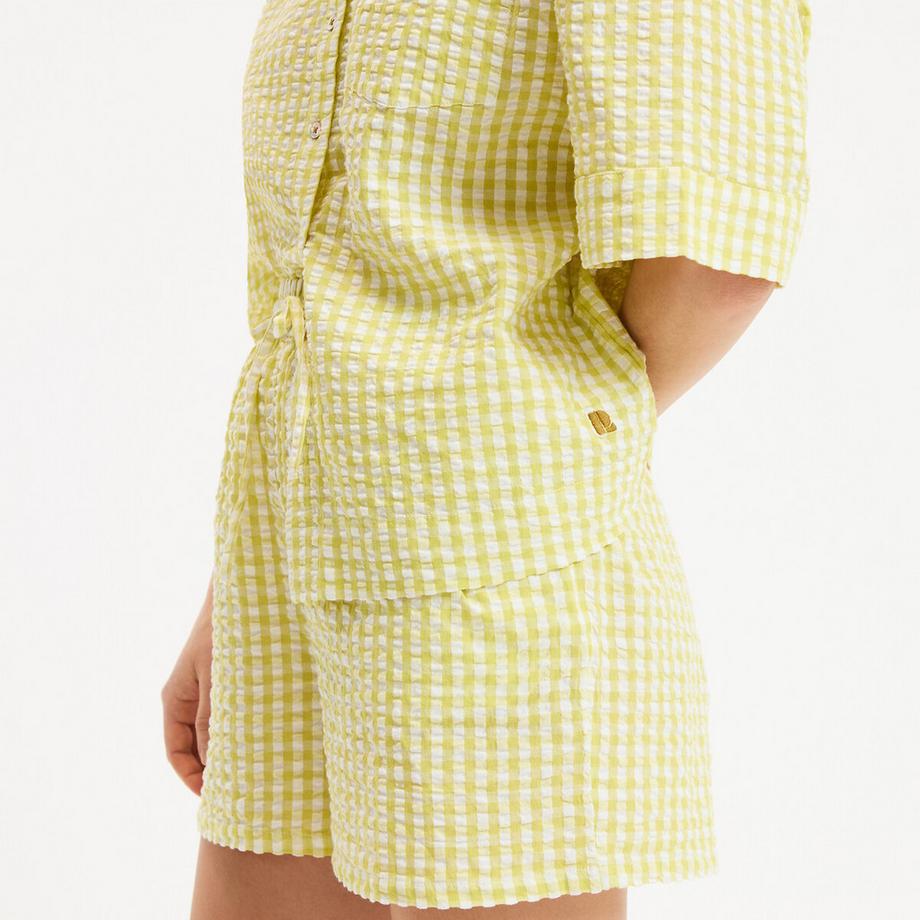 La Redoute Collections Pyjashort Seersucker Vichy  