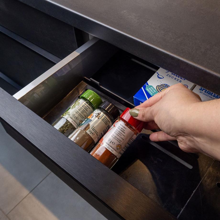 Intirilife Etagère à épices pour le tiroir  