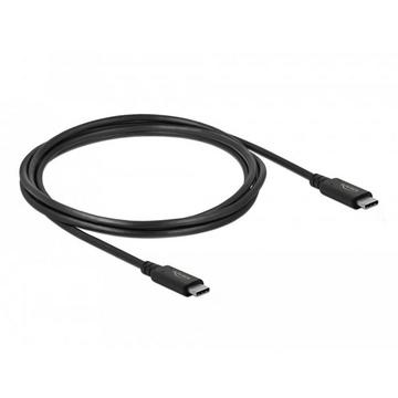 86980 USB Kabel 2 m USB4 Gen 2x2 USB C Schwarz