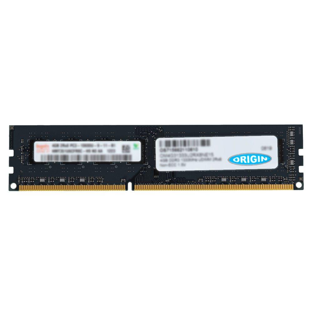ORIGIN STORAGE  8GB DDR3 1600MHz UDIMM 2Rx8 Non-ECC 1.35V memoria 1 x 8 GB 