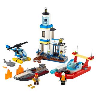 LEGO®  LEGO City Polizei und Feuerwehr im Küsteneinsatz 60308 