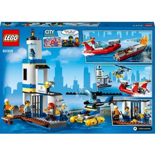 LEGO®  LEGO City Polizei und Feuerwehr im Küsteneinsatz 60308 