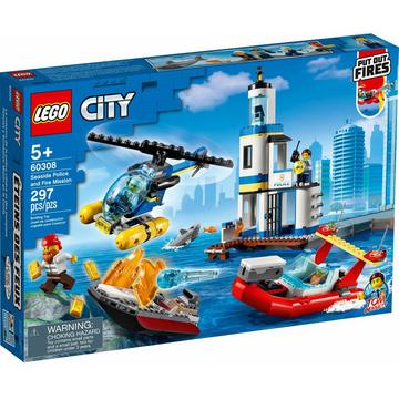 LEGO City Police et pompiers en mission sur la côte 60308
