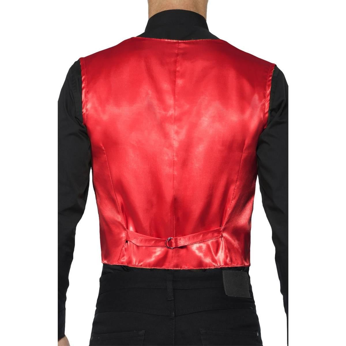 smiffys Gilet Costume Paillettes  