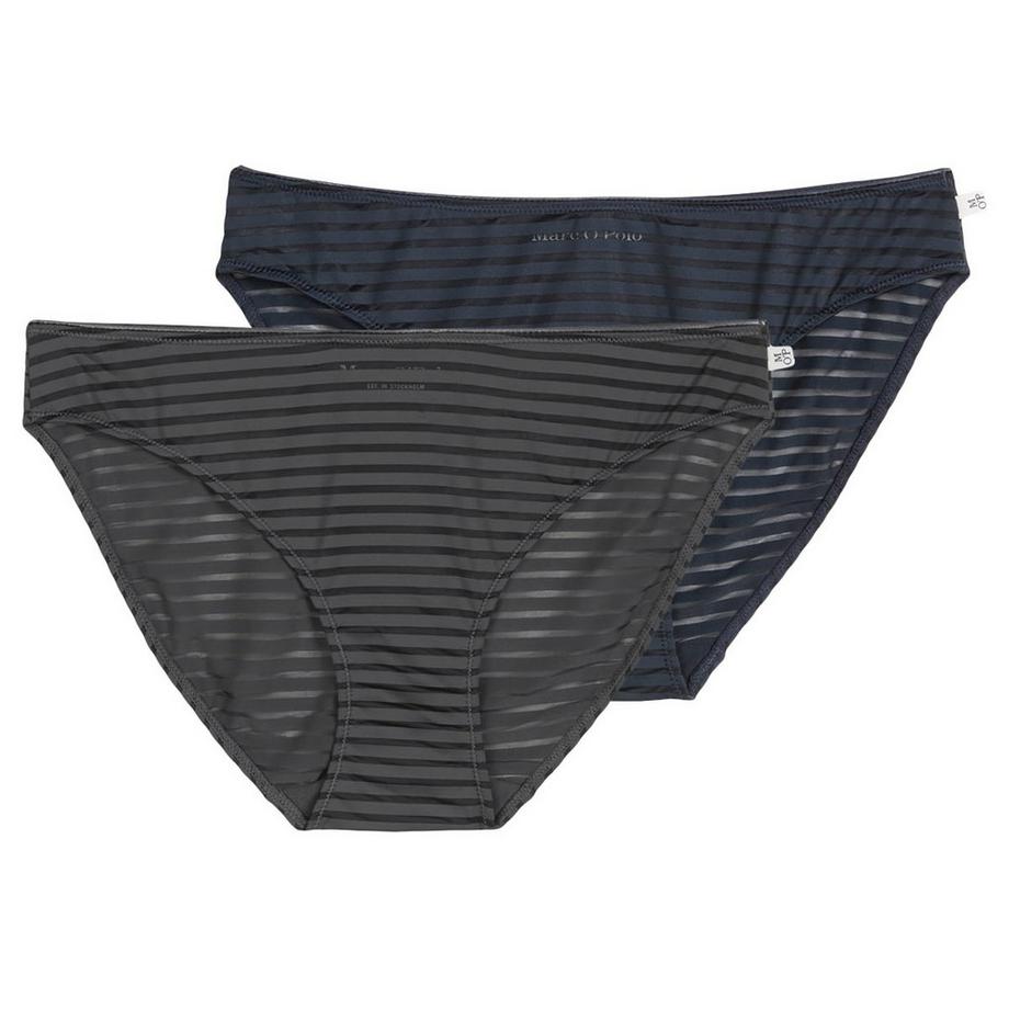 Second Skin Jacquard lot de 2  - culottes slip
