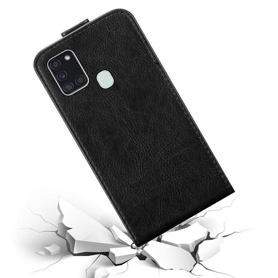 Cadorabo  Housse compatible avec Samsung Galaxy A21s - Coque de protection au design flip avec fermeture magnétique 