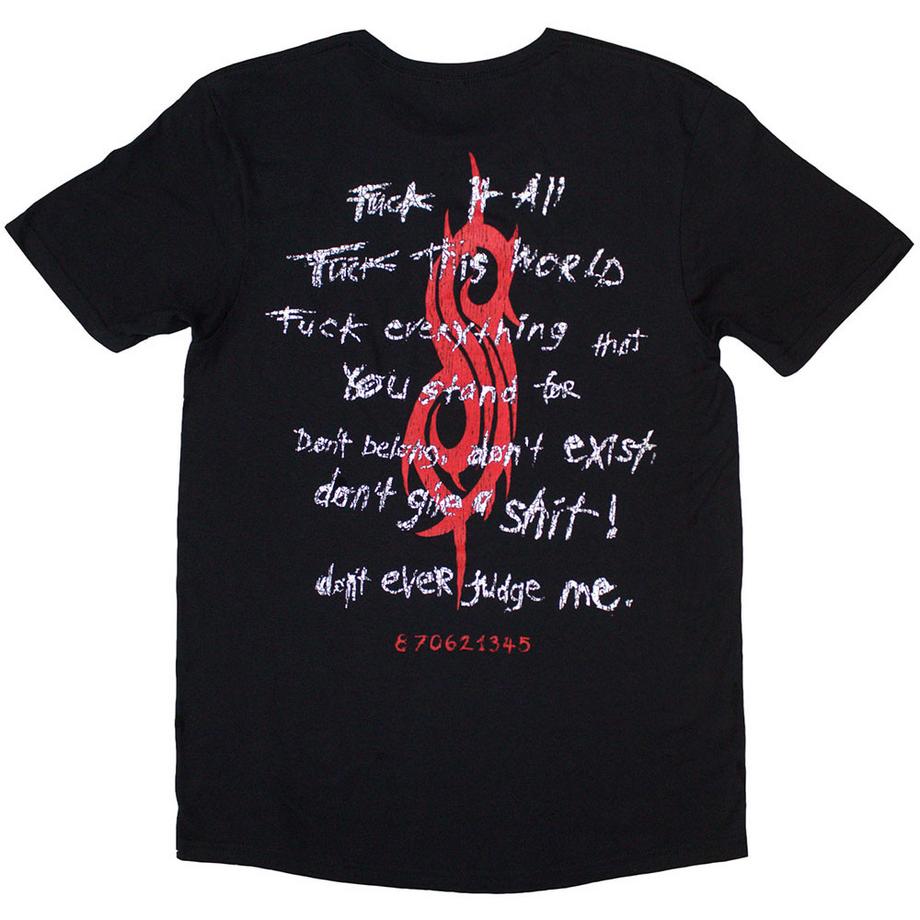 Slipknot F It All T-Shirt  