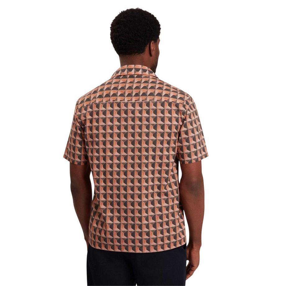 TED BAKER Chemise manches courtes motif géométrique  