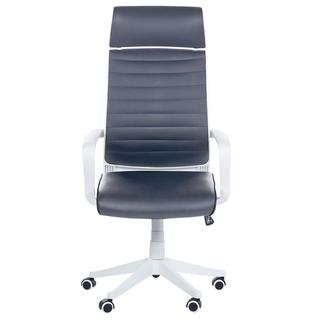 Beliani Chaise de bureau en Cuir PU Minimaliste LEADER  