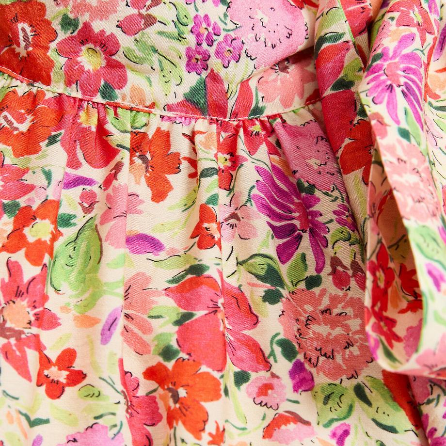 La Redoute Collections Abito lungo senza maniche stampa floreale  