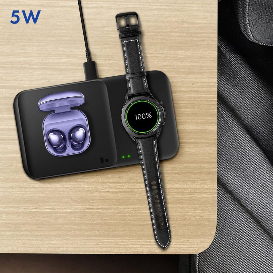 SAMSUNG  Dock de charge sans-fil Duo Samsung Noir 