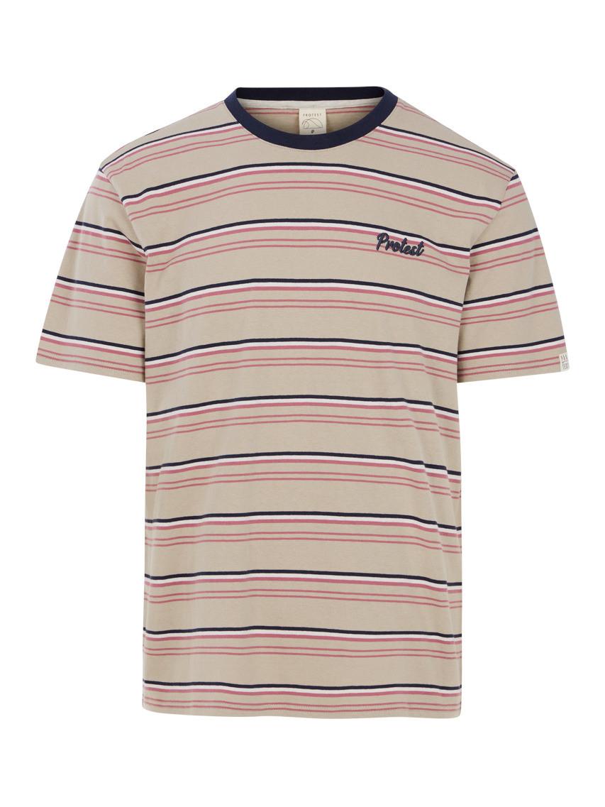 PROTEST PRTARTHUR Gestreiftes T-Shirt  