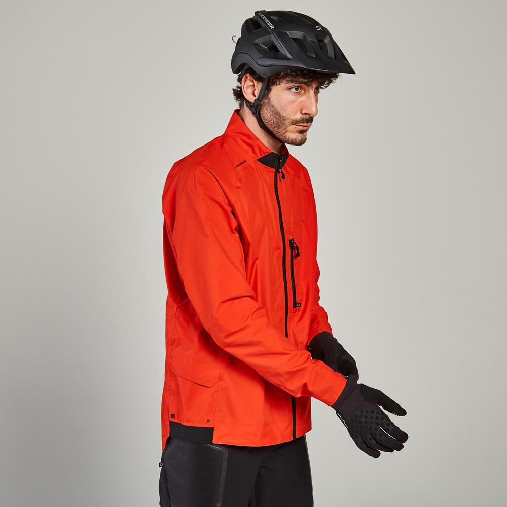 ROCKRIDER  COUPE PLUIE VELO VTT ST 500 ROUGE 