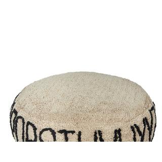 Beliani Pouf en Coton Moderne TWINSPUR  