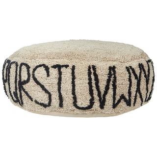 Beliani Pouf en Cotone Moderno TWINSPUR  